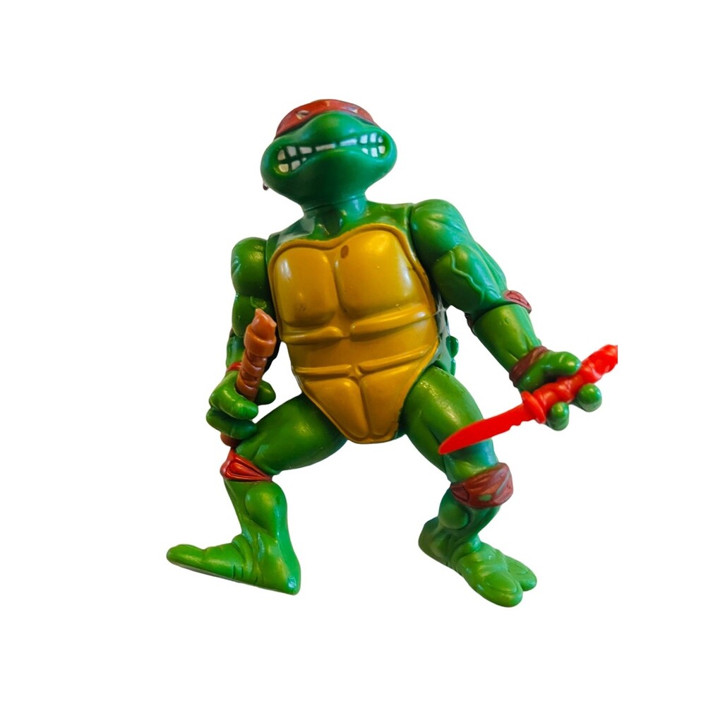 Soft Head Raphael Vintage TMNT Teenage Mutant Ninja Turtles Figure 1988 Raph